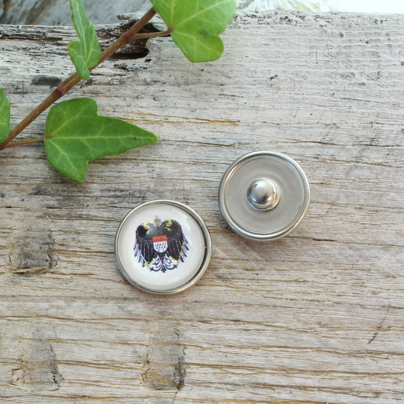 Clicks Kölner Dom Chunks – 18mm Druckknöpfe für kreativen Schmuck