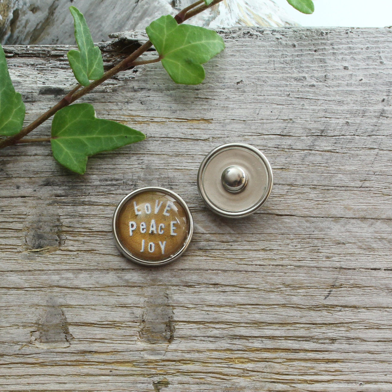 Clicks Love & Peace Chunks – Kölner Dom Druckknopf für Armband