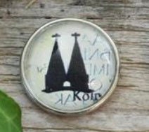 Clicks Kölner Dom Chunks – 18mm Druckknöpfe für kreativen Schmuck