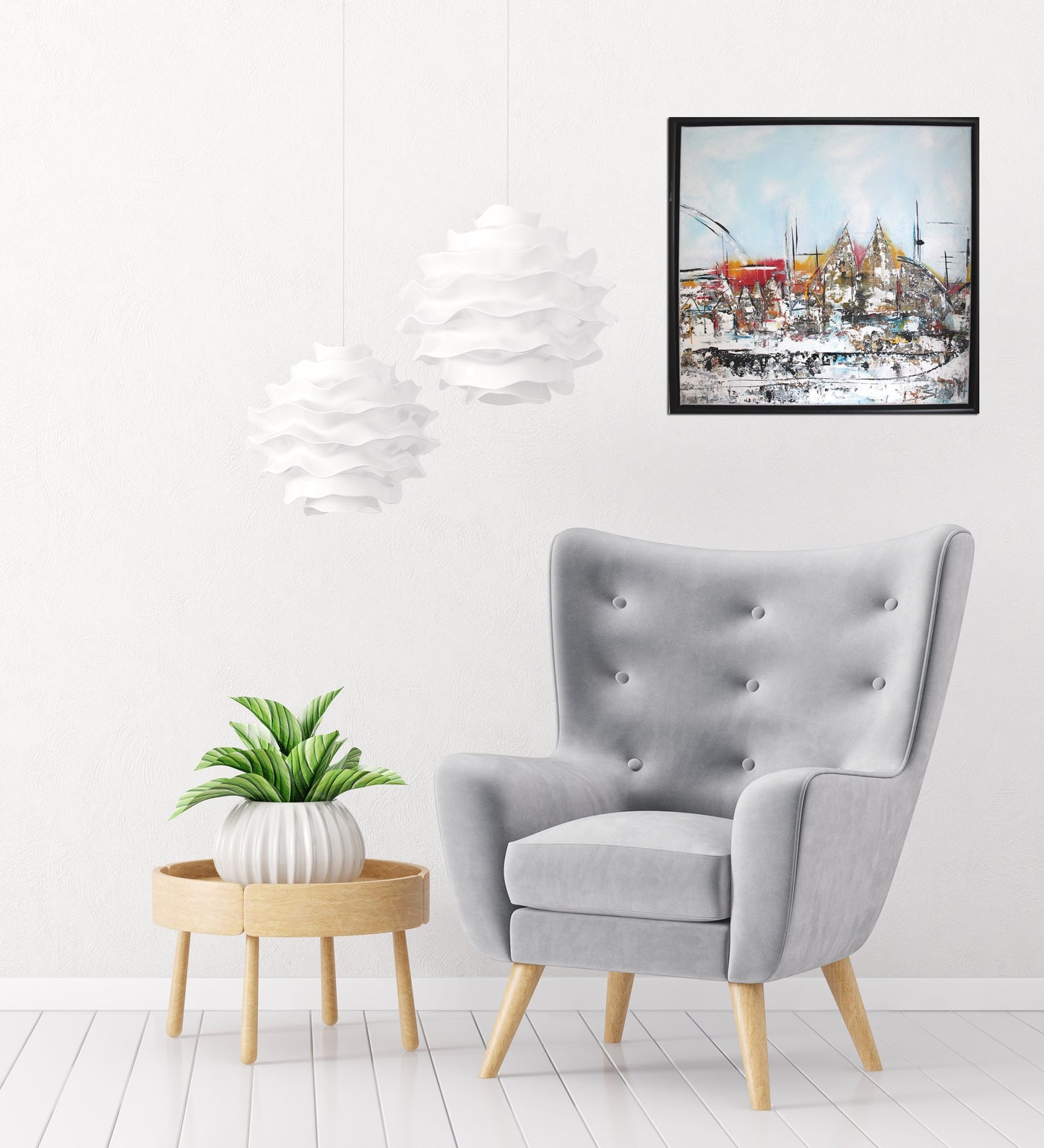 Original " Kölle " - Größe 50x50 cm blau - UNIKAT Malerei ORIGINAL Modern Abstrakt Bild Acryl - Hochwertige handgemalte Kunst auf Leinwand.